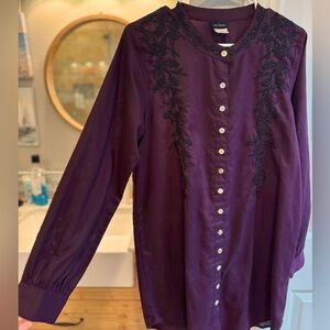 Artizara Purple tunic Medium